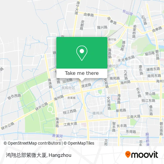 鸿翔总部紫微大厦 map