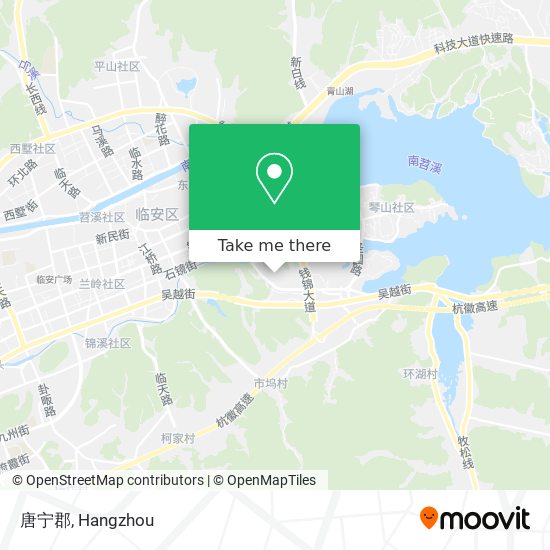 唐宁郡 map