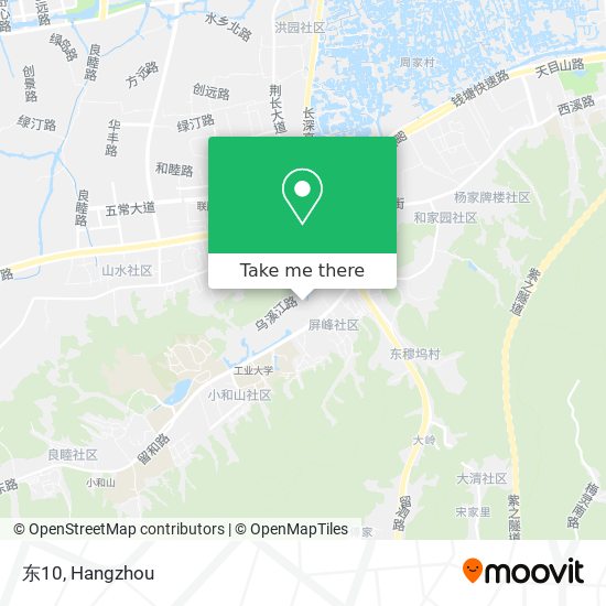 东10 map