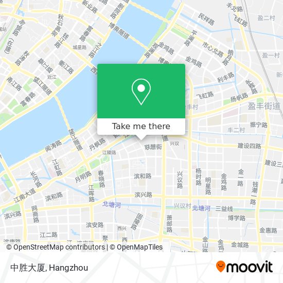 中胜大厦 map