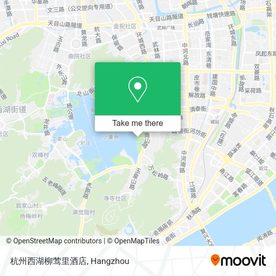 杭州西湖柳莺里酒店 map
