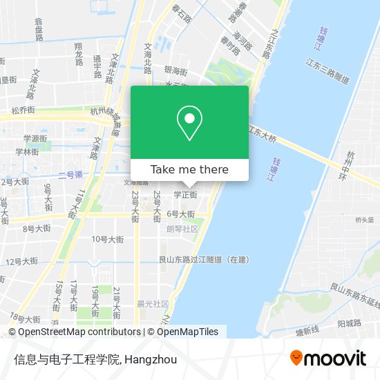 信息与电子工程学院 map