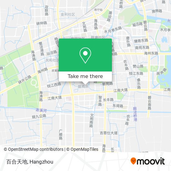 百合天地 map