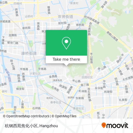 杭钢西苑焦化小区 map