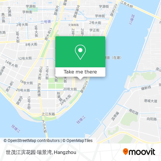 世茂江滨花园·瑞景湾 map