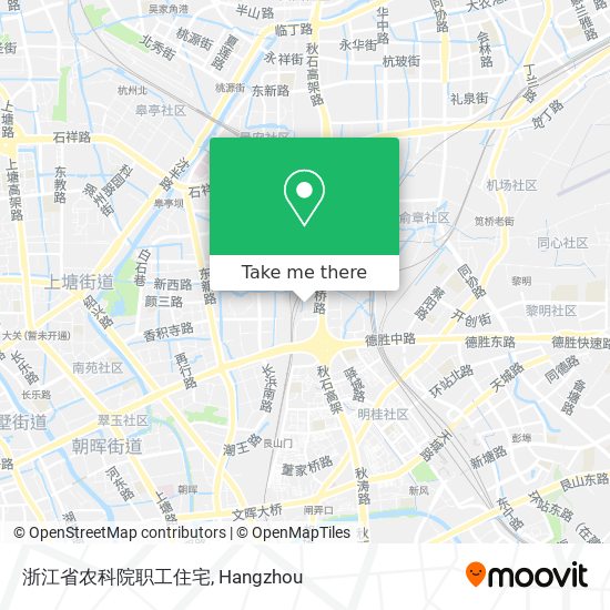 浙江省农科院职工住宅 map