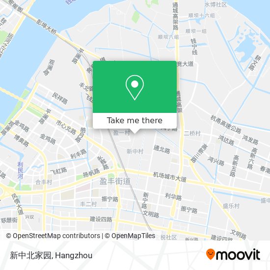 新中北家园 map