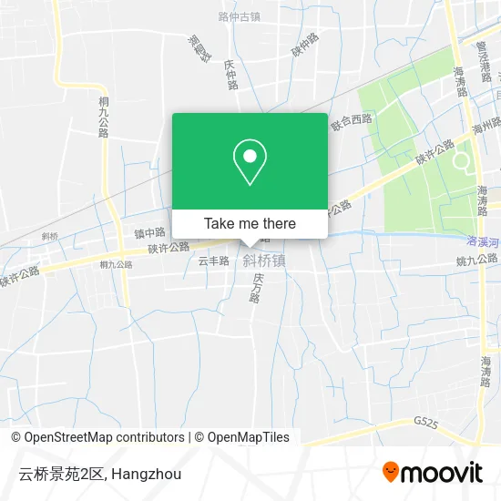 云桥景苑2区 map