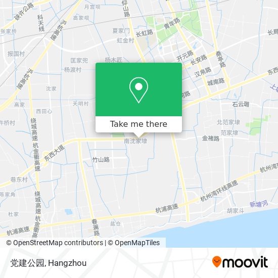党建公园 map