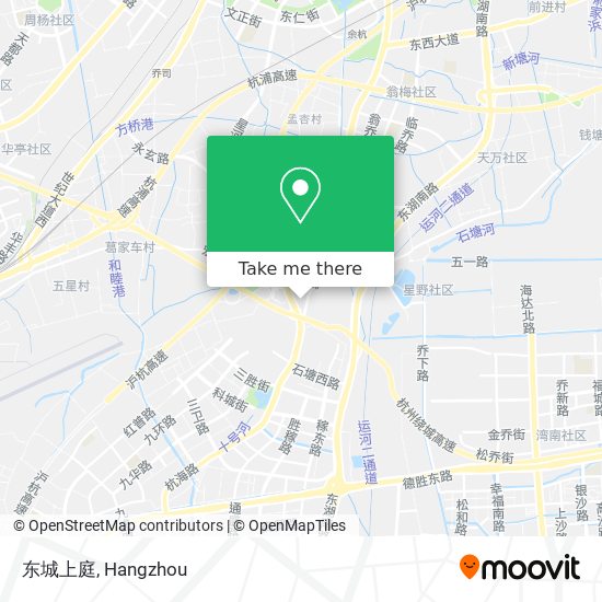 东城上庭 map