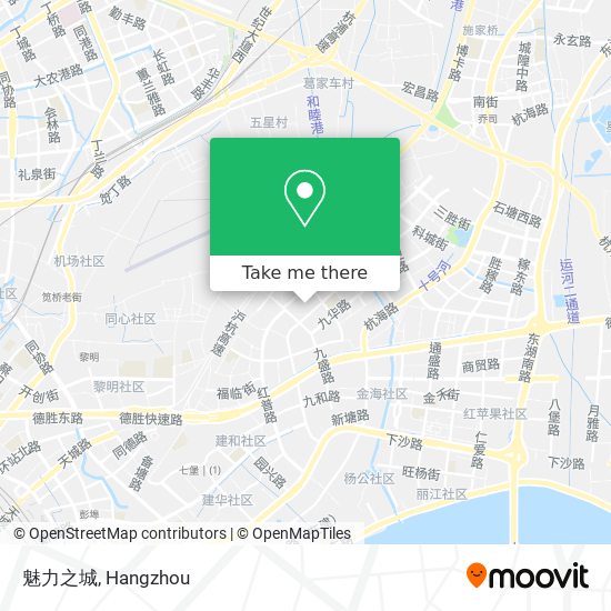 魅力之城 map