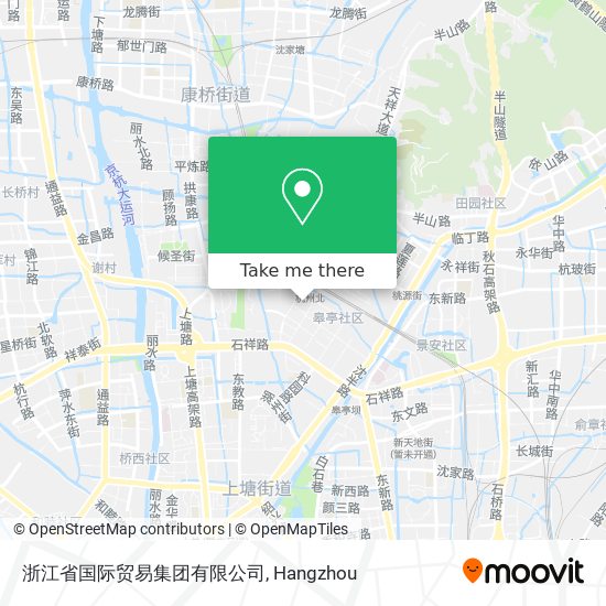 浙江省国际贸易集团有限公司 map