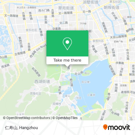 仁寿山 map