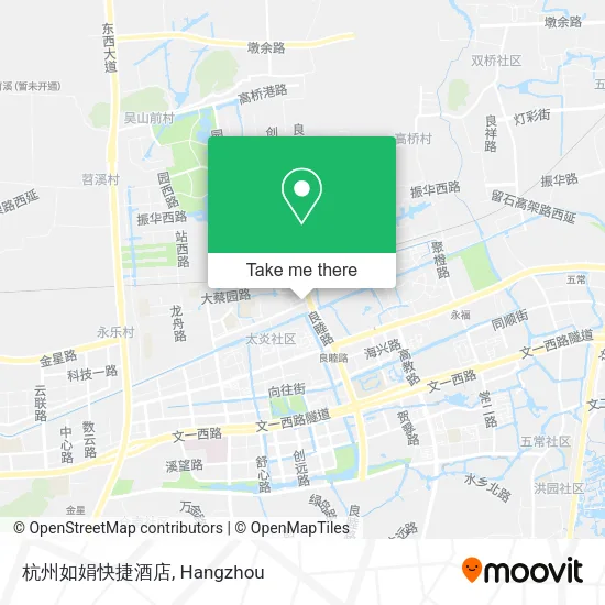 杭州如娟快捷酒店 map