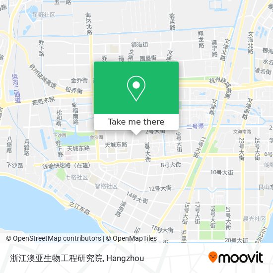 浙江澳亚生物工程研究院 map