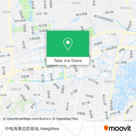 中电海康总部基地 map