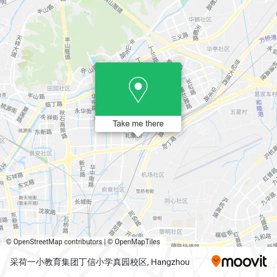 采荷一小教育集团丁信小学真园校区 map