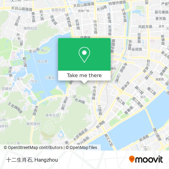 十二生肖石 map