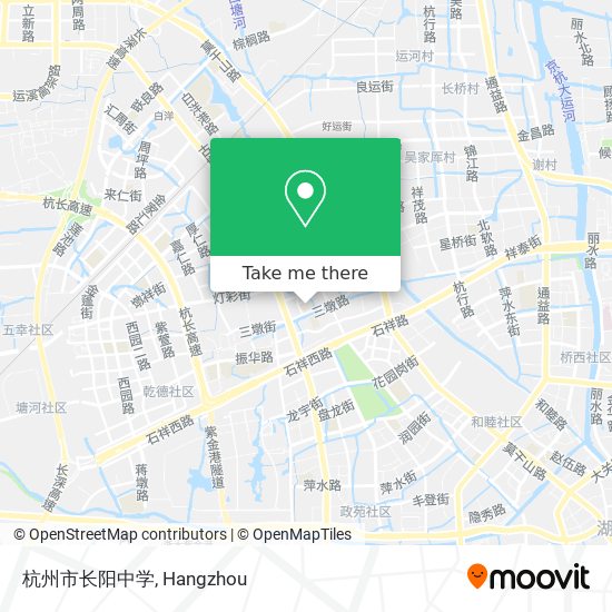 杭州市长阳中学 map