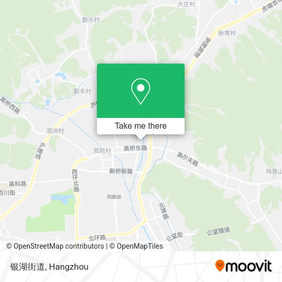 银湖街道 map