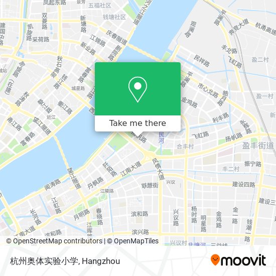 杭州奥体实验小学 map