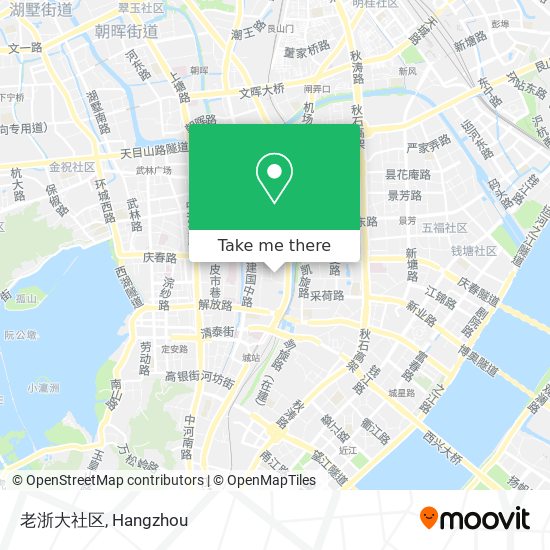 老浙大社区 map