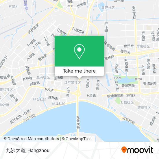 九沙大道 map