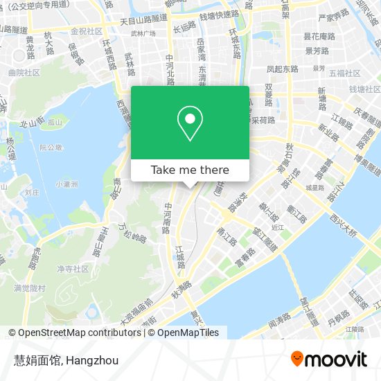 慧娟面馆 map