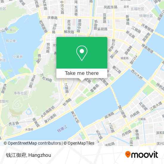 钱江御府 map
