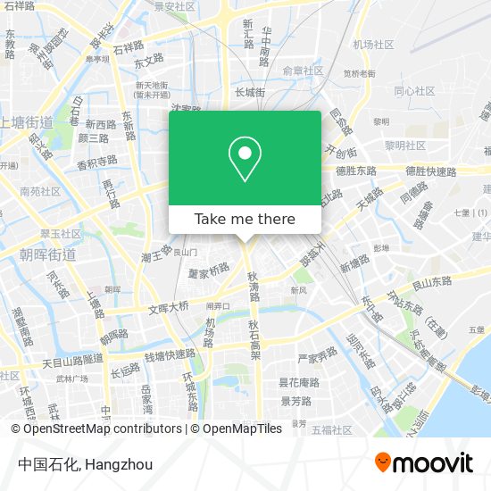 中国石化 map