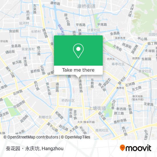 蚕花园・永庆坊 map