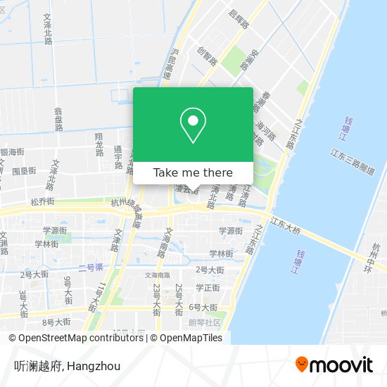 听澜越府 map