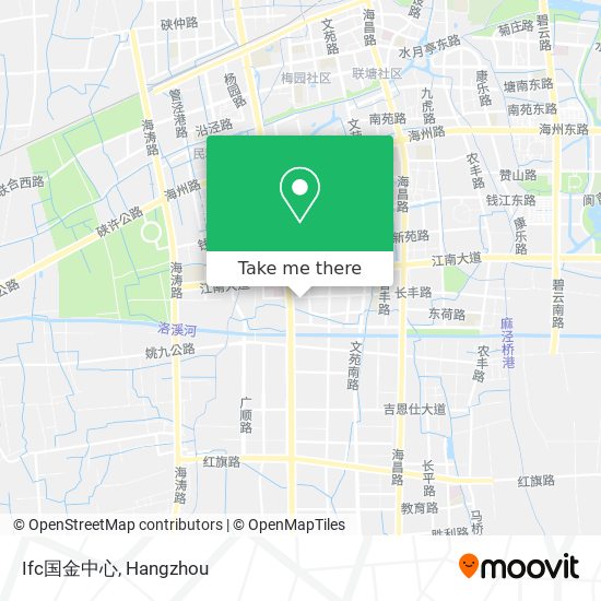 Ifc国金中心 map