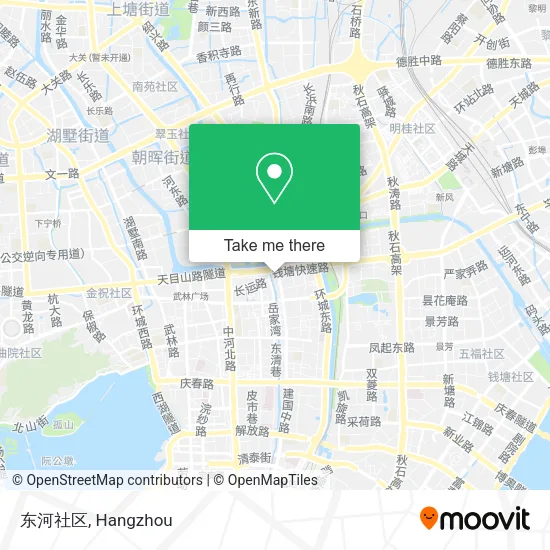东河社区 map