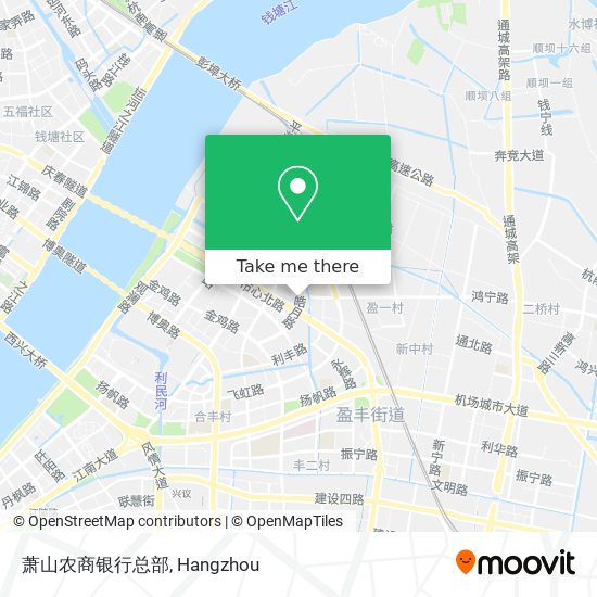 萧山农商银行总部 map