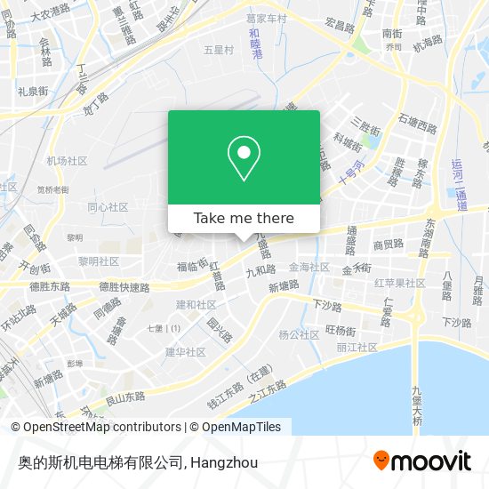 奥的斯机电电梯有限公司 map
