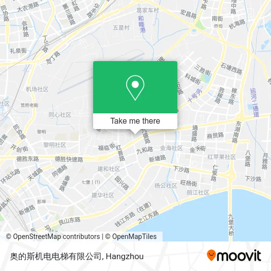 奥的斯机电电梯有限公司 map