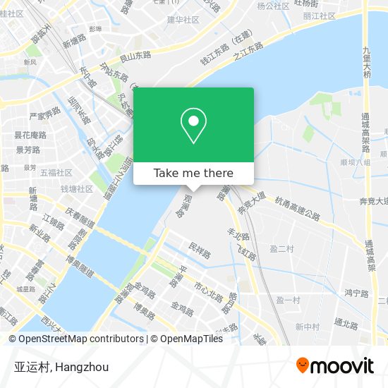 亚运村 map