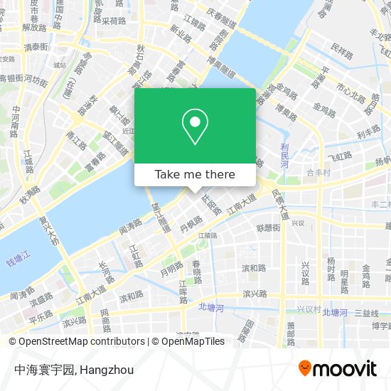 中海寰宇园 map
