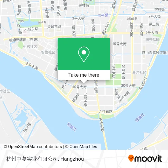 杭州中蔓实业有限公司 map