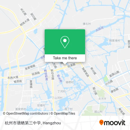 杭州市塘栖第三中学 map