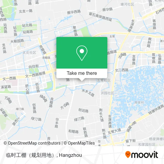 临时工棚（规划用地） map