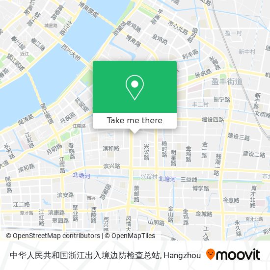 中华人民共和国浙江出入境边防检查总站 map