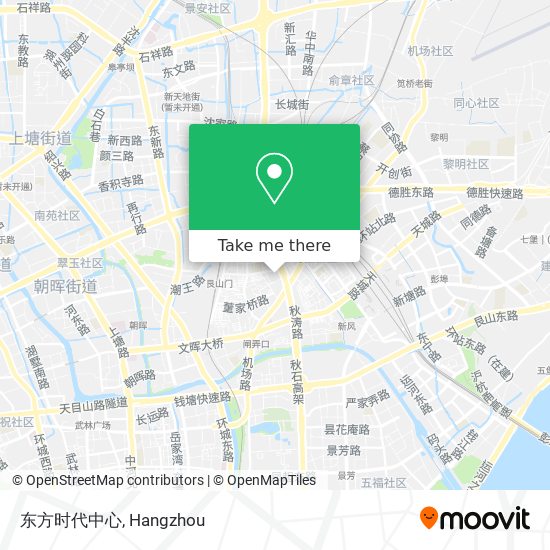 东方时代中心 map