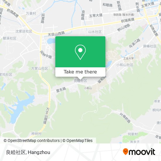 良睦社区 map