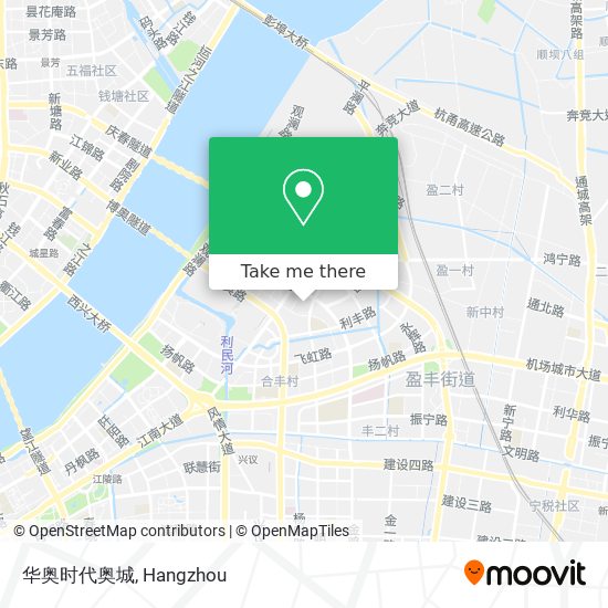 华奥时代奥城 map