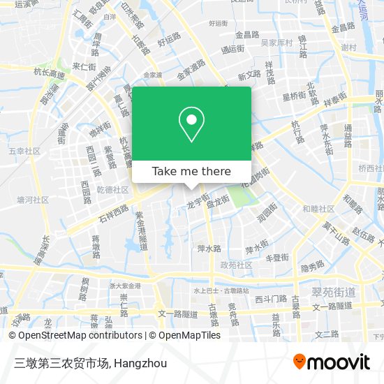 三墩第三农贸市场 map