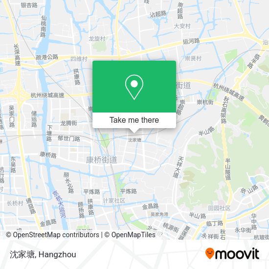 沈家塘 map