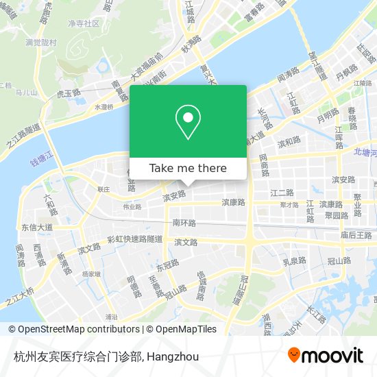 杭州友宾医疗综合门诊部 map