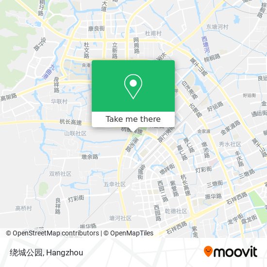 绕城公园 map